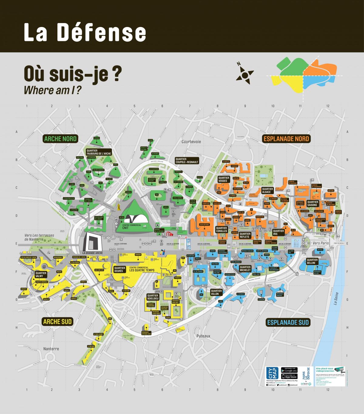 Картата Ла Дефанс