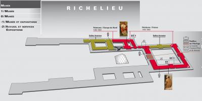 Картата на нивото на Лувъра 2