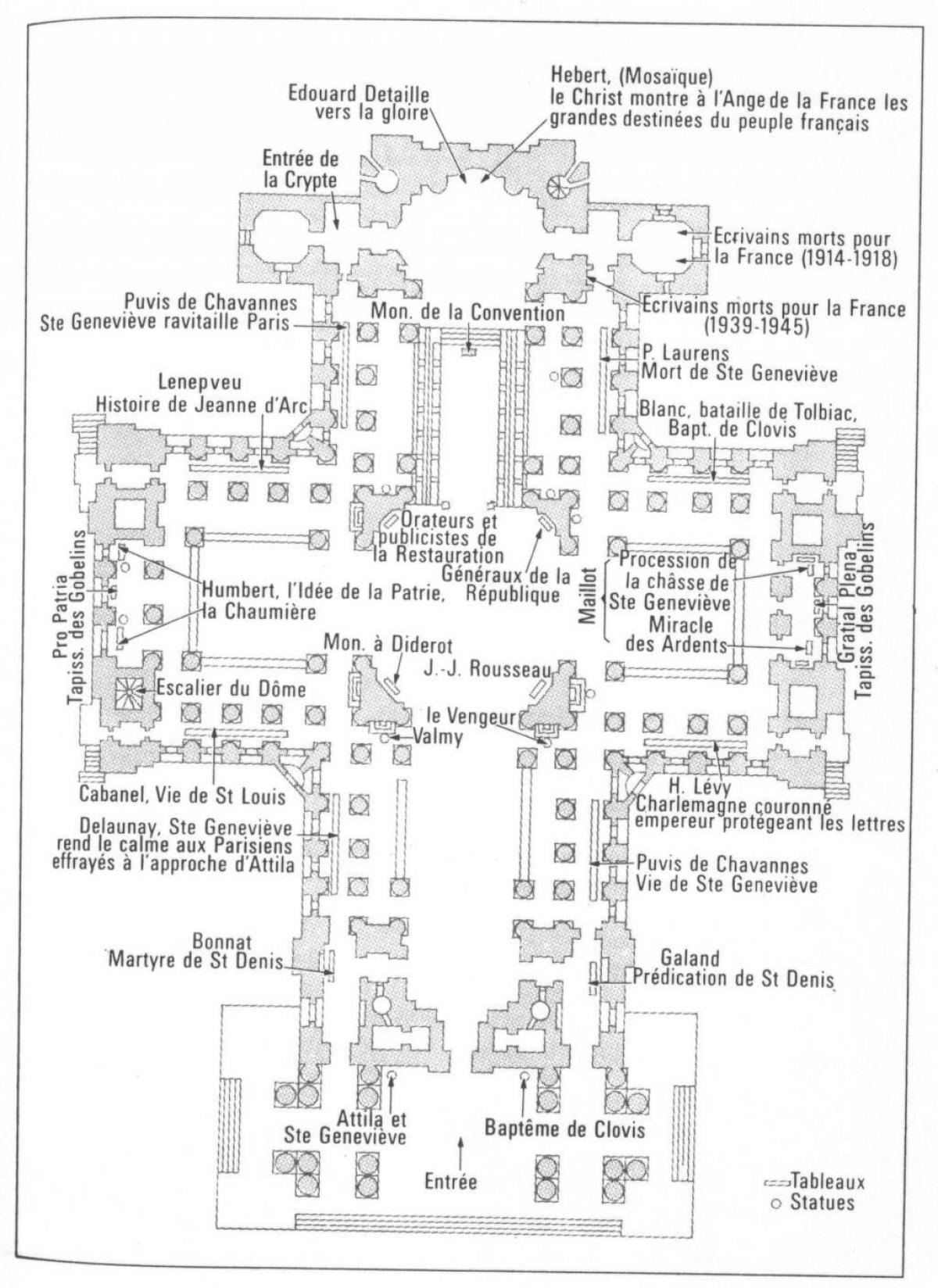 Карта На Пантеона В Париж