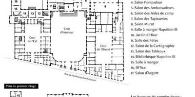 Карта На Елисейския Дворец
