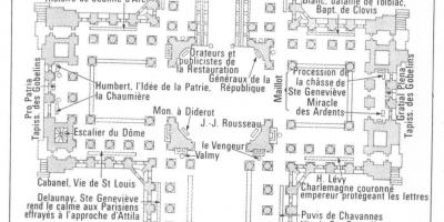 Карта На Пантеона В Париж